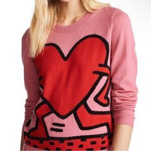 Alice and Olivia x Keith Haring Chia Sweater - Size M
